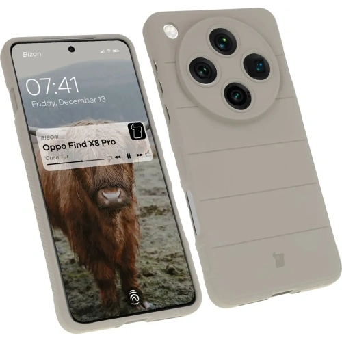 Kup Bizon Case Tur Oppo Find X8 Pro hellgrau - BIZ8107 - {ean13} - Sklep Home Screen