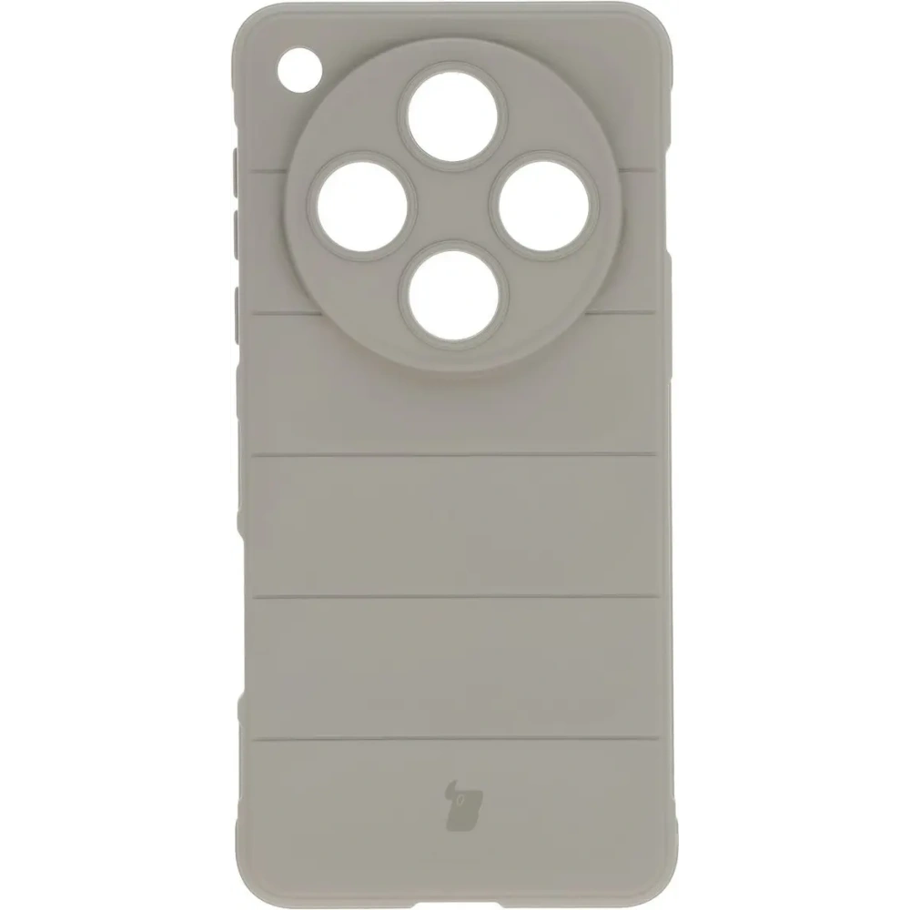 Pancerne etui Bizon Case Tur do Oppo Find X8 Pro jasnoszare