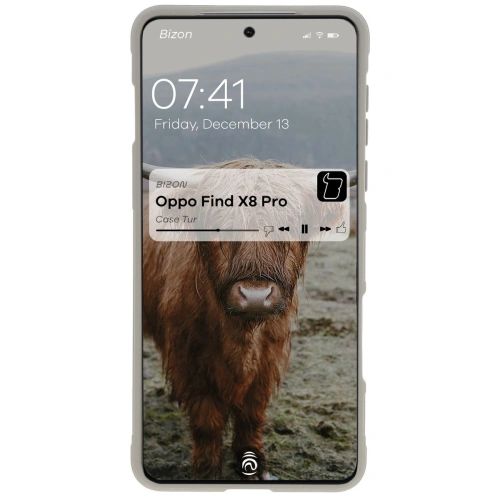 Kup Bizon Case Tur Oppo Find X8 Pro hellgrau - BIZ8107 - {ean13} - Sklep Home Screen