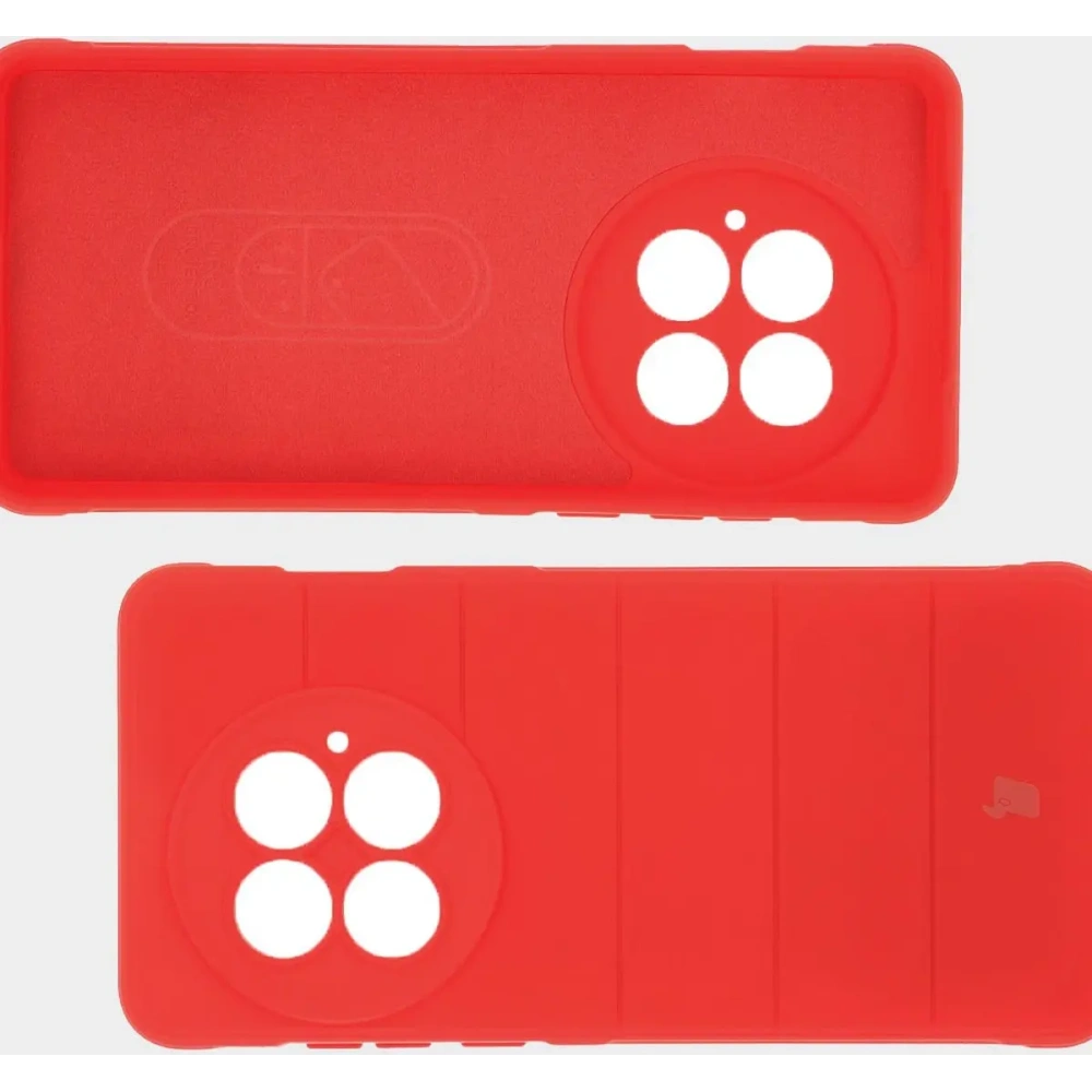 Pancerne etui Bizon Case Tur do OnePlus 13 czerwone