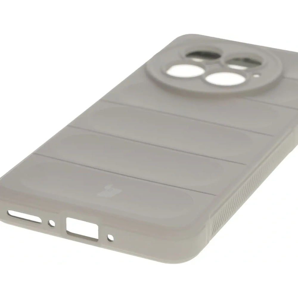 Pancerne etui Bizon Case Tur do OnePlus 13 jasnoszare