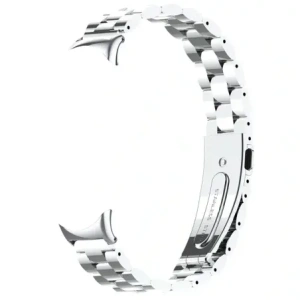 Kup Pasek z nerezové oceli Bizon Strap Watch Aura do Xiaomi Smart Band 9 / 9 NFC / 8 stříbrný - BIZ8114 - {ean13} - Sklep Home Screen