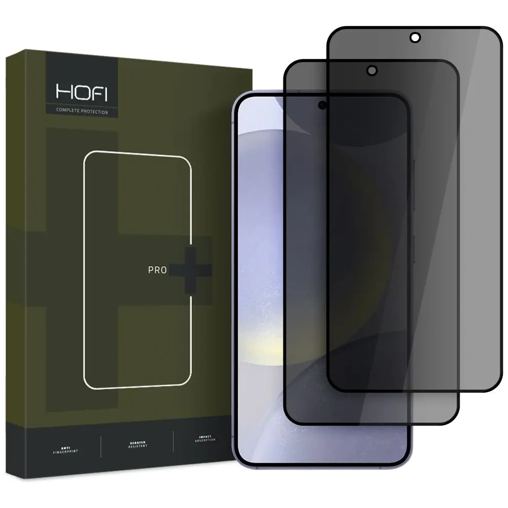 Szkło prywatyzujące Hofi Anti Spy Glass Pro+ Samsung Galaxy S25 Privacy [2 PACK]