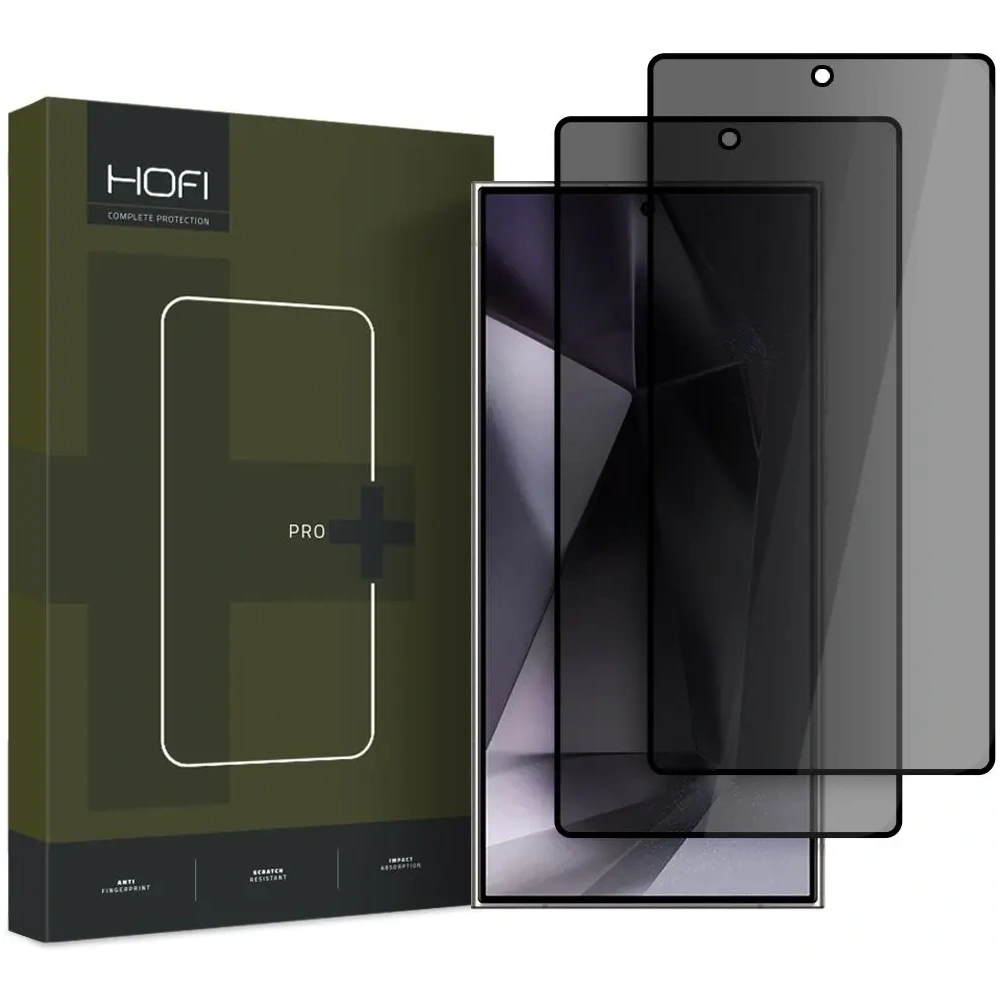 Szkło prywatyzujące Hofi Anti Spy Glass Pro+ Samsung Galaxy S25 Ultra Privacy [2 PACK]