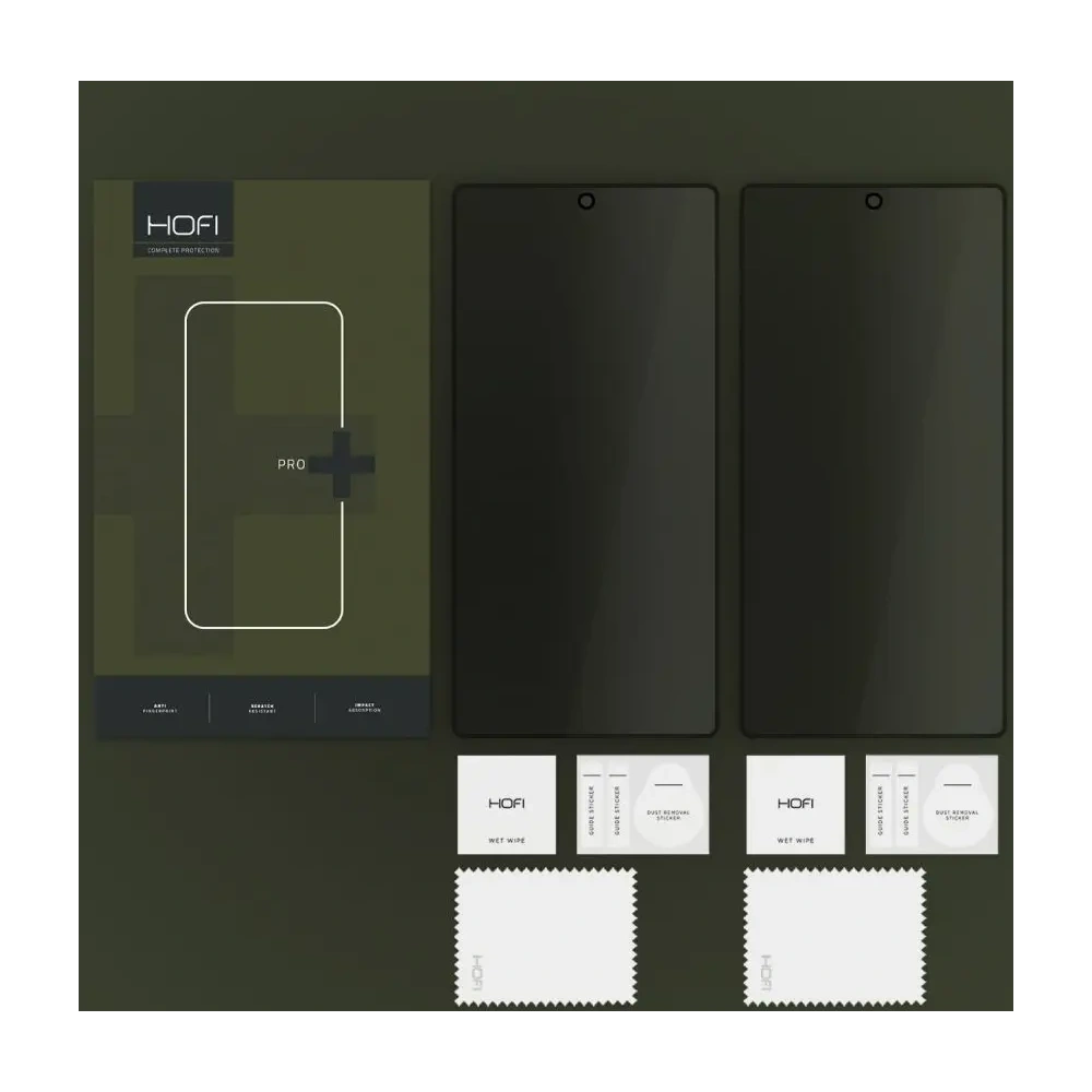 Szkło prywatyzujące Hofi Anti Spy Glass Pro+ Samsung Galaxy S25 Ultra Privacy [2 PACK]