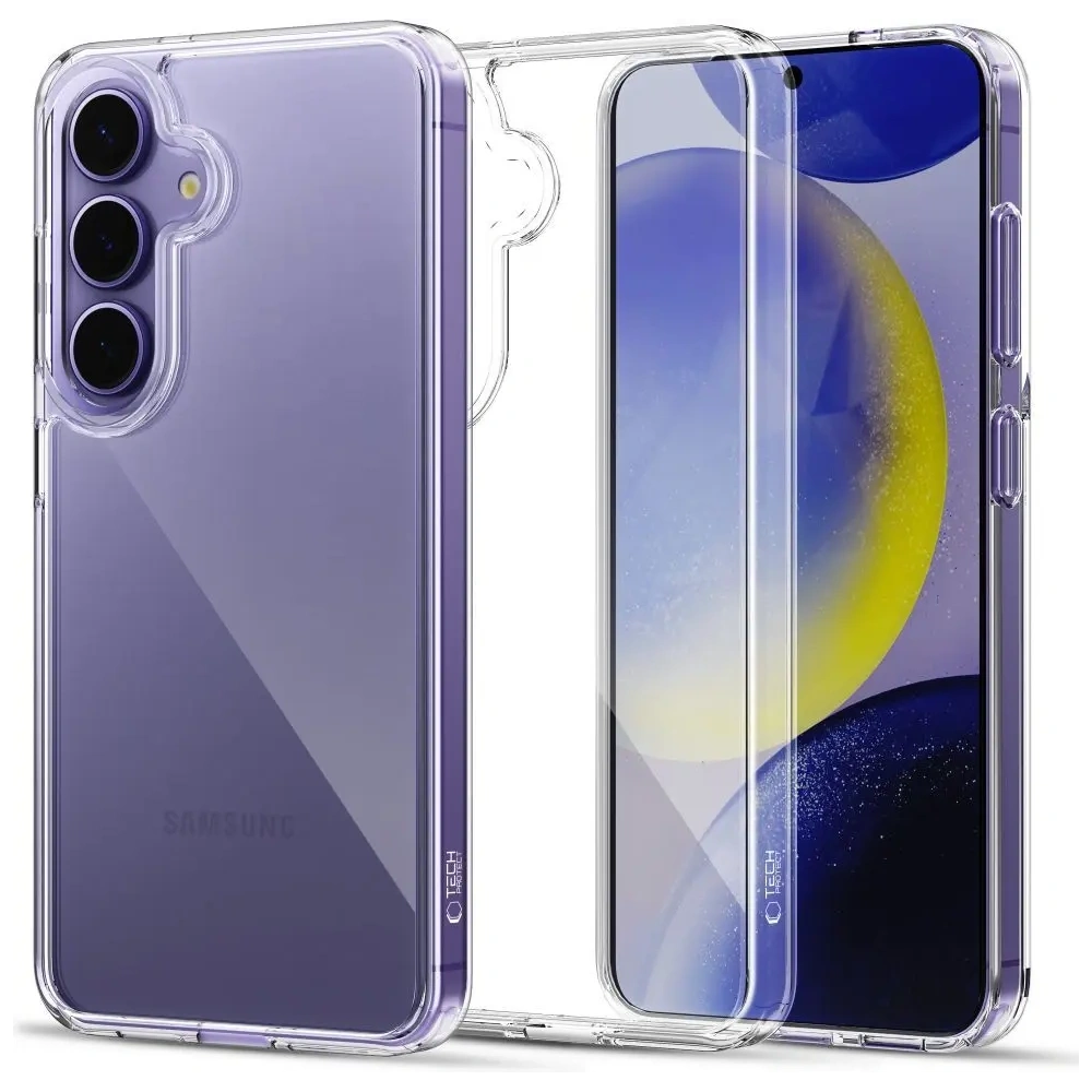 Etui Tech-Protect Flexair Hybrid Samsung Galaxy S25 Clear