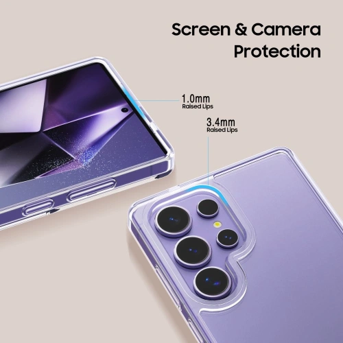Kup Etui Tech-Protect Flexair Hybrid Samsung Galaxy S25 Ultra Clear - THP3754 - {ean13} - Sklep Home Screen