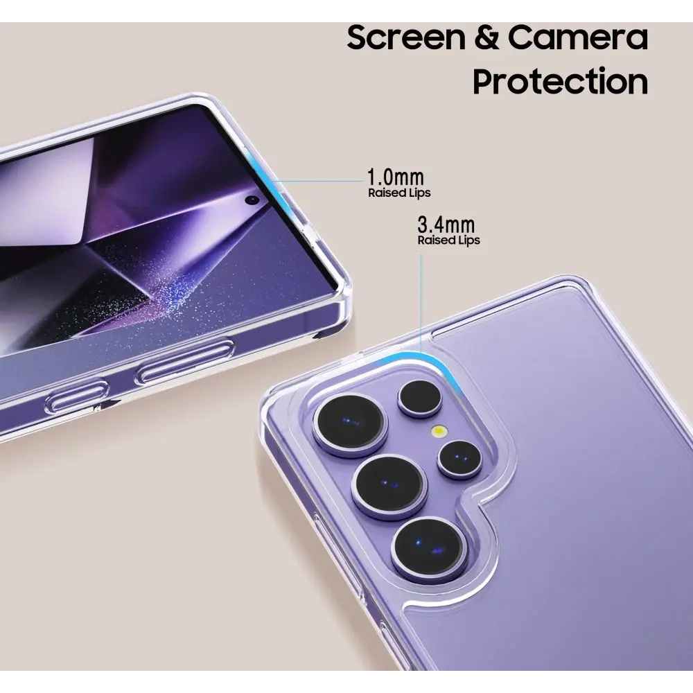 Etui Tech-Protect Flexair Hybrid Samsung Galaxy S25 Ultra Clear