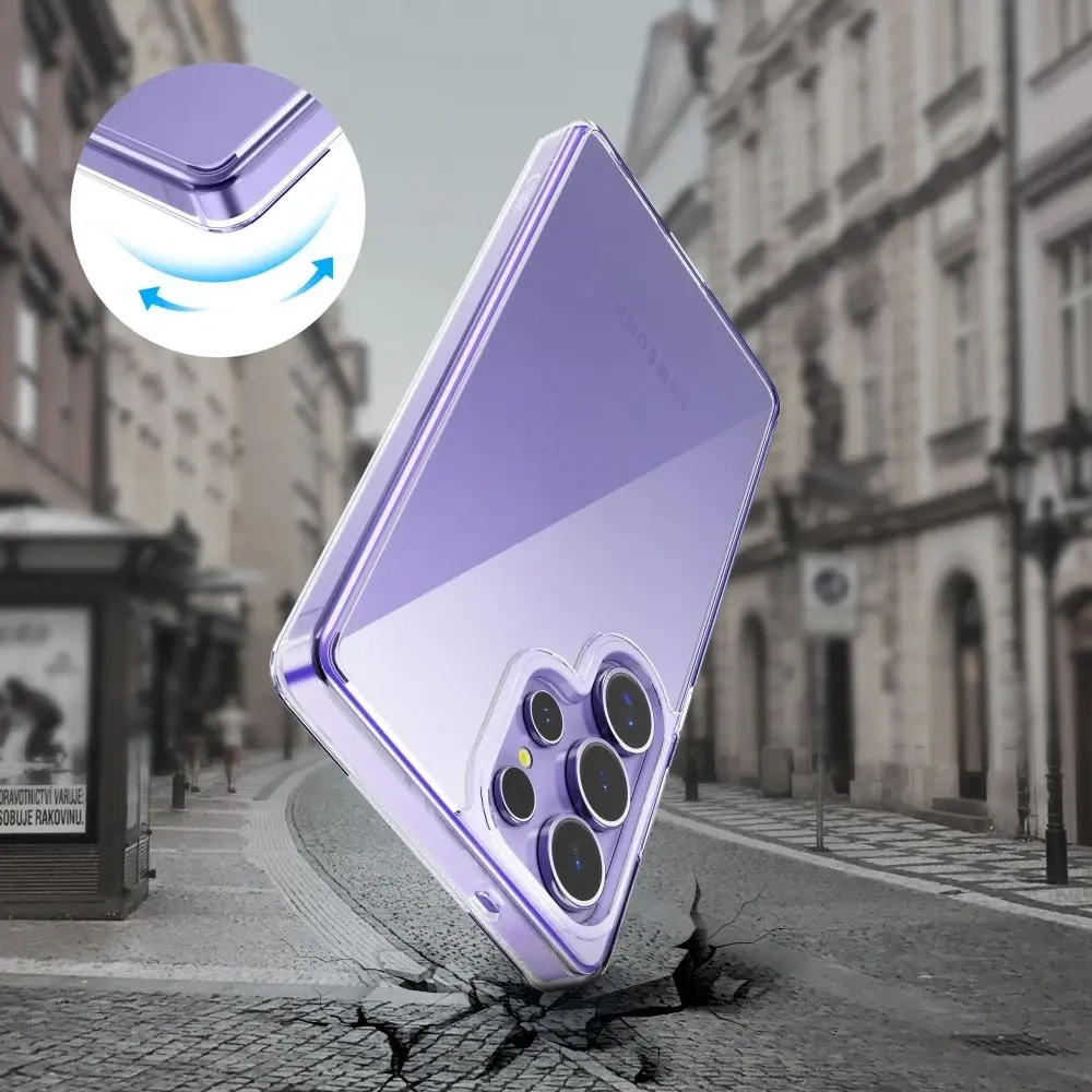 Etui Tech-Protect Flexair Hybrid Samsung Galaxy S25 Ultra Clear