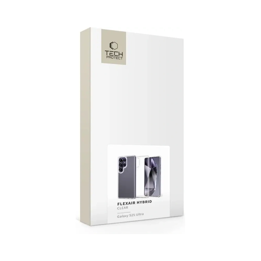 Etui Tech-Protect Flexair Hybrid Samsung Galaxy S25 Ultra Clear