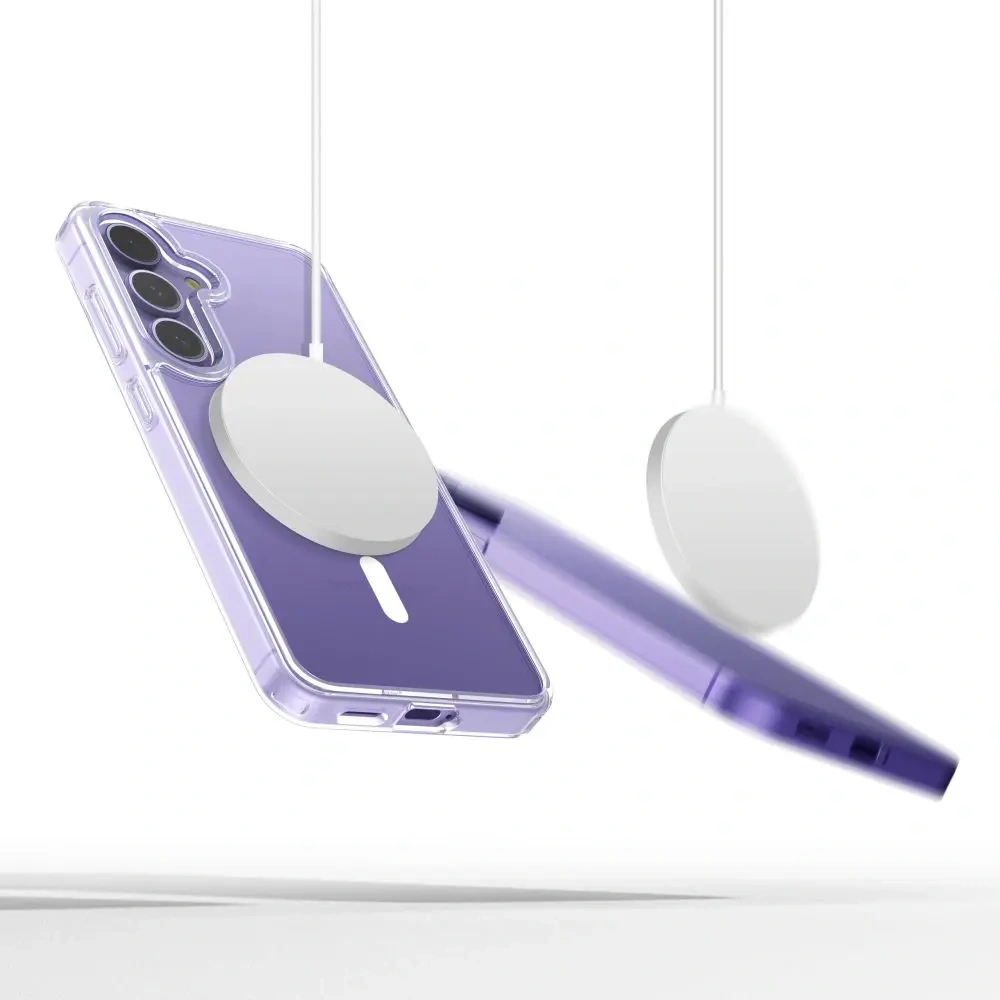 Etui Tech-Protect Flexair Hybrid MagSafe Samsung Galaxy S25 Clear