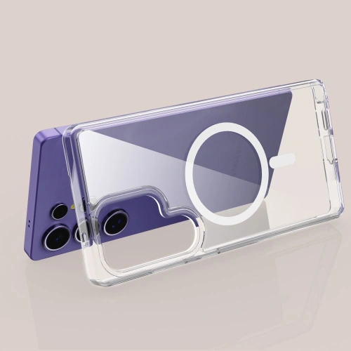 Kup Etui Tech-Protect Flexair Hybrid MagSafe Samsung Galaxy S25 Ultra Clear - THP3757 - {ean13} - Sklep Home Screen