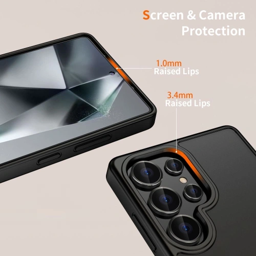 Buy Tech-Protect Magmat Samsung Galaxy S25 Ultra Matte Black - THP3761 - {ean13} - Home Screen Store Europe