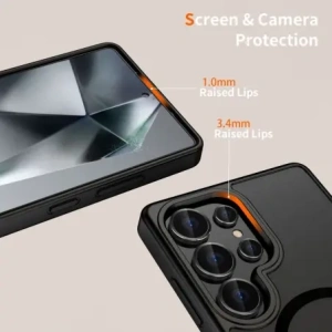 Kup Tech-Protect Magmat MagSafe Samsung Galaxy S25 Ultra Matt Fekete - THP3764 - {ean13} - Sklep Home Screen