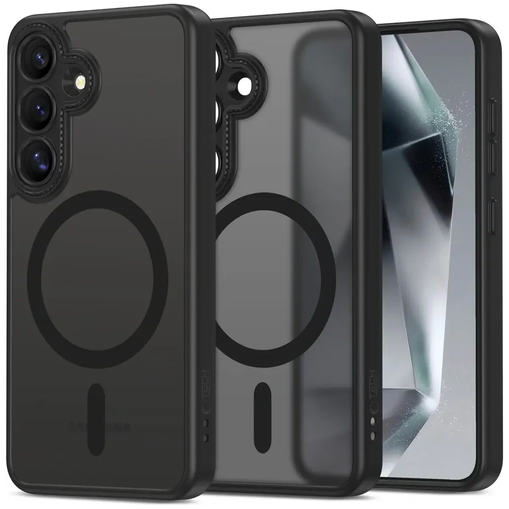 Etui Tech-Protect MagCam MagSafe Samsung Galaxy S25 Matte Black