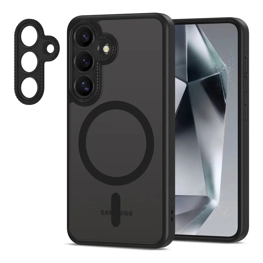 Etui Tech-Protect MagCam MagSafe Samsung Galaxy S25 Matte Black