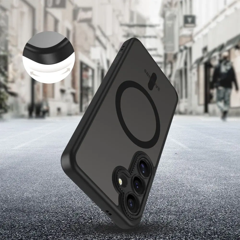 Etui Tech-Protect MagCam MagSafe Samsung Galaxy S25 Matte Black