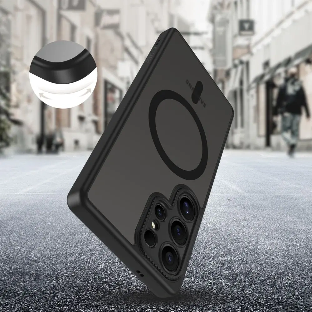 Etui Tech-Protect MagCam MagSafe Samsung Galaxy S25 Ultra Matte Black