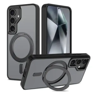 Kup Etui Tech-Protect Magring MagSafe Samsung Galaxy S25 Matte Black - THP3767 - {ean13} - Sklep Home Screen
