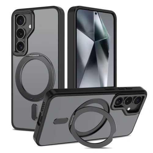 Kup Etui Tech-Protect Magring MagSafe Samsung Galaxy S25 Matte Black - THP3767 - {ean13} - Sklep Home Screen