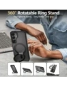 Kup Tech-Protect Magring MagSafe Samsung Galaxy S25 Matt Fekete - THP3767 - {ean13} - Sklep Home Screen