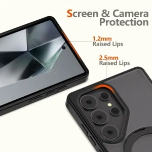 Kup Tech-Protect Magring MagSafe Samsung Galaxy S25 Ultra Matt Fekete - THP3768 - {ean13} - Sklep Home Screen