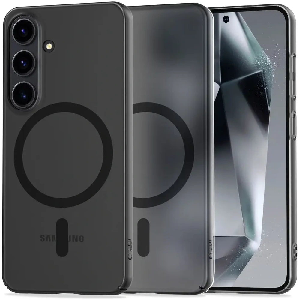 Etui Tech-Protect Magslim MagSafe Samsung Galaxy S25 Matte/black