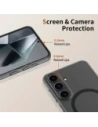 Kup Etui Tech-Protect Magslim MagSafe Samsung Galaxy S25 Matná/černá - THP3769 - {ean13} - Sklep Home Screen