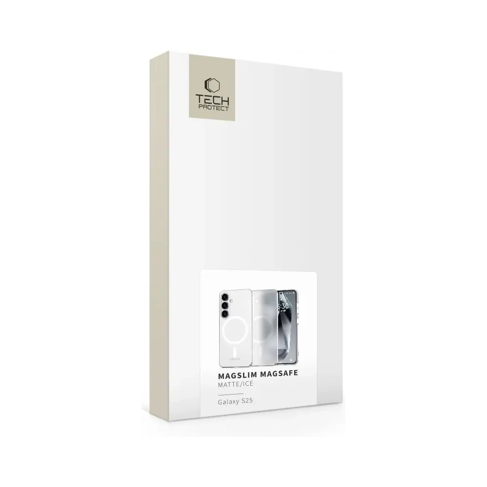 Etui Tech-Protect Magslim MagSafe Samsung Galaxy S25 Matte/ice