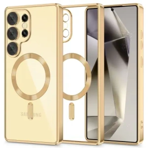 Buy Tech-Protect Magflex MagSafe Samsung Galaxy S25 Ultra Shiny Gold - THP3775 - {ean13} - Home Screen Store Europe