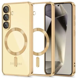 Kup Etui Tech-Protect Magflex MagSafe Samsung Galaxy S25 Shiny Gold - THP3776 - {ean13} - Sklep Home Screen