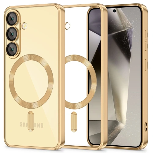 Buy Tech-Protect Magflex MagSafe Samsung Galaxy S25 Shiny Gold - THP3776 - {ean13} - Home Screen Store Europe