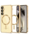 Etui Tech-Protect Magflex MagSafe Samsung Galaxy S25 Shiny Gold
