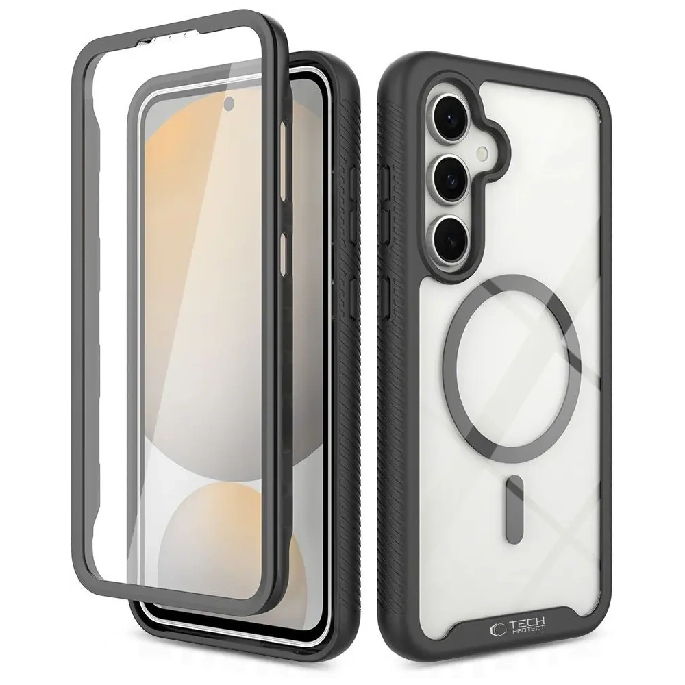 Etui Tech-Protect Defense MagSafe Samsung Galaxy S25 Black