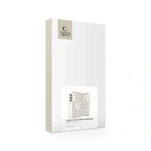 Buy Tech-Protect Liquid Silicone MagSafe Samsung Galaxy S25 Cosmic Latte - THP3780 - {ean13} - Home Screen Store Europe