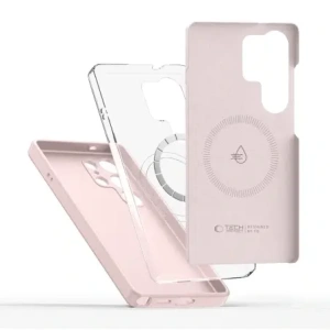 Kup Tech-Protect Silicon lichid MagSafe Samsung Galaxy S25 Ultra Perlă roz - THP3783 - {ean13} - Sklep Home Screen