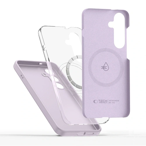 Kup Tech-Protect Silicon lichid MagSafe Samsung Galaxy S25 Mauve - THP3784 - {ean13} - Sklep Home Screen