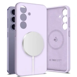 Kup Etui Tech-Protect Liquid Silicone MagSafe Samsung Galaxy S25+ Plus Mauve - THP3785 - {ean13} - Sklep Home Screen