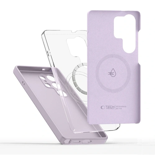 Kup Etui Tech-Protect Liquid Silicone MagSafe Samsung Galaxy S25 Ultra Mauve - THP3786 - {ean13} - Sklep Home Screen
