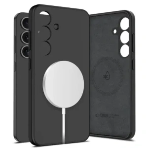 Buy Tech-Protect Liquid Silicone MagSafe Samsung Galaxy S25+ Plus Black - THP3788 - {ean13} - Home Screen Store Europe