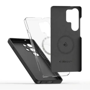 Kup Tech-Protect Silicon lichid MagSafe Samsung Galaxy S25 Ultra Negru - THP3789 - {ean13} - Sklep Home Screen