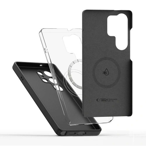 Buy Tech-Protect Liquid Silicone MagSafe Samsung Galaxy S25 Ultra Black - THP3789 - {ean13} - Home Screen Store Europe