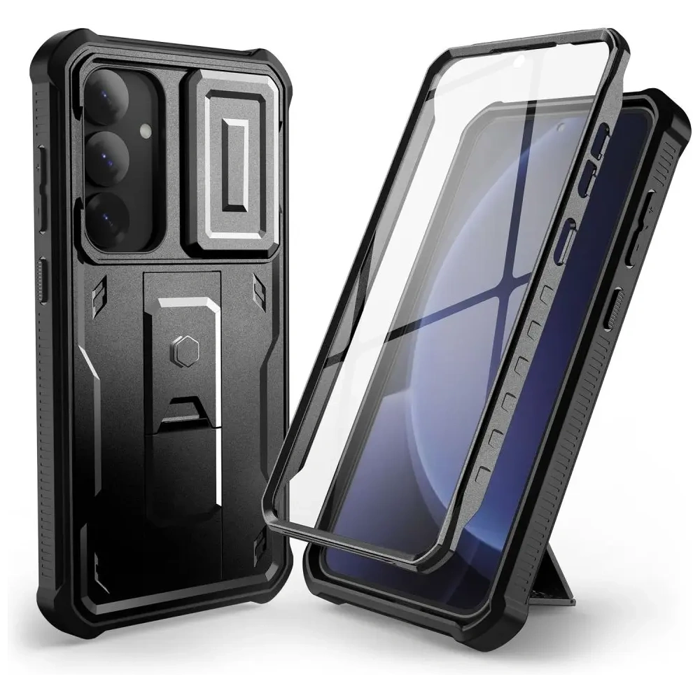 Etui Tech-Protect Kevlar Cam+ Samsung Galaxy S25+ Plus Black