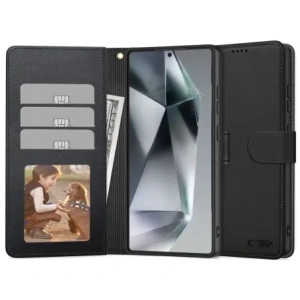 Kup Etui Tech-Protect Wallet Samsung Galaxy S25+ Plus černé - THP3795 - {ean13} - Sklep Home Screen