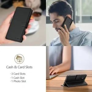 Buy Tech-Protect Wallet Samsung Galaxy S25+ Plus Black - THP3795 - {ean13} - Home Screen Store Europe