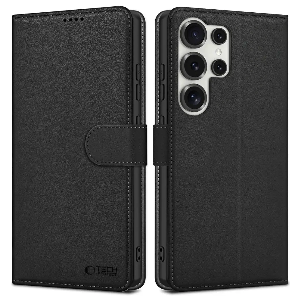 Etui Tech-Protect Wallet Samsung Galaxy S25 Ultra Black