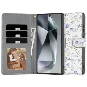 Buy Tech-Protect Wallet Samsung Galaxy S25 Ultra Spring Flowers - THP3798 - {ean13} - Home Screen Store Europe