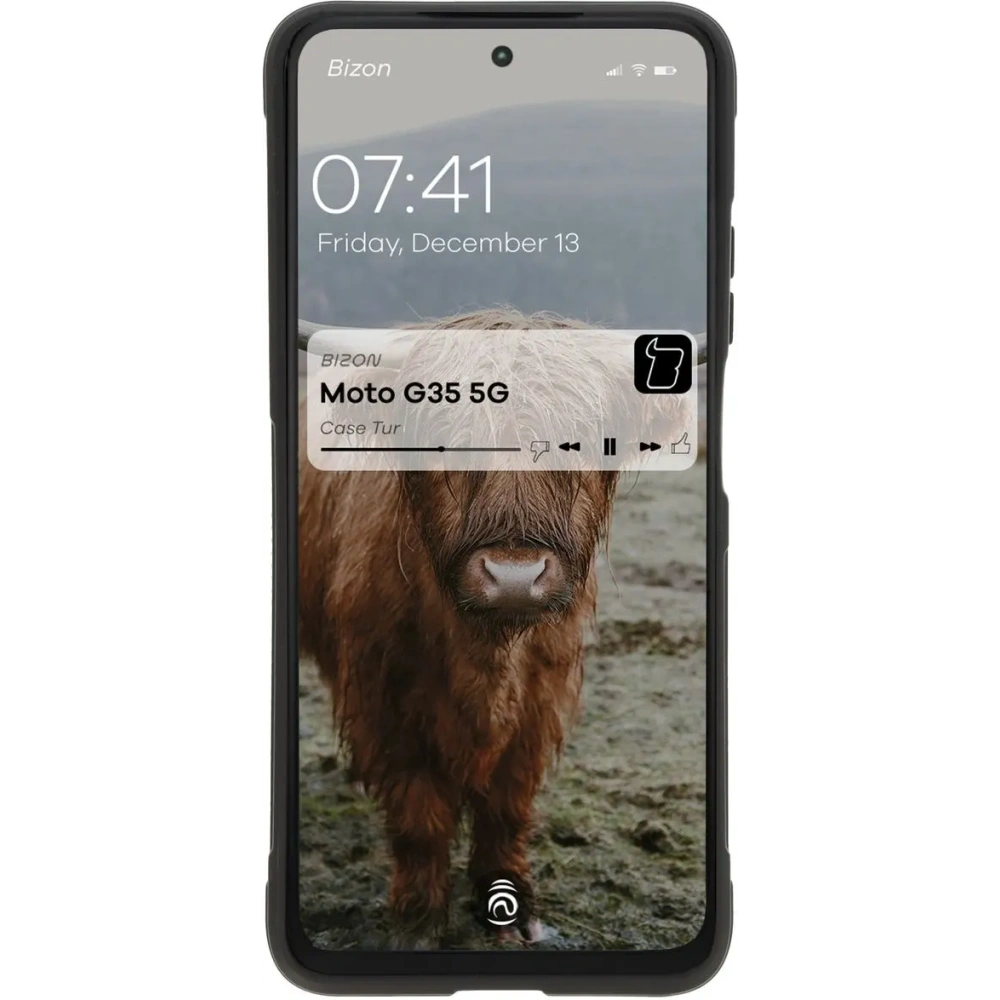 Pancerne etui Bizon Case Tur do Motorola Moto G35 5G czarne