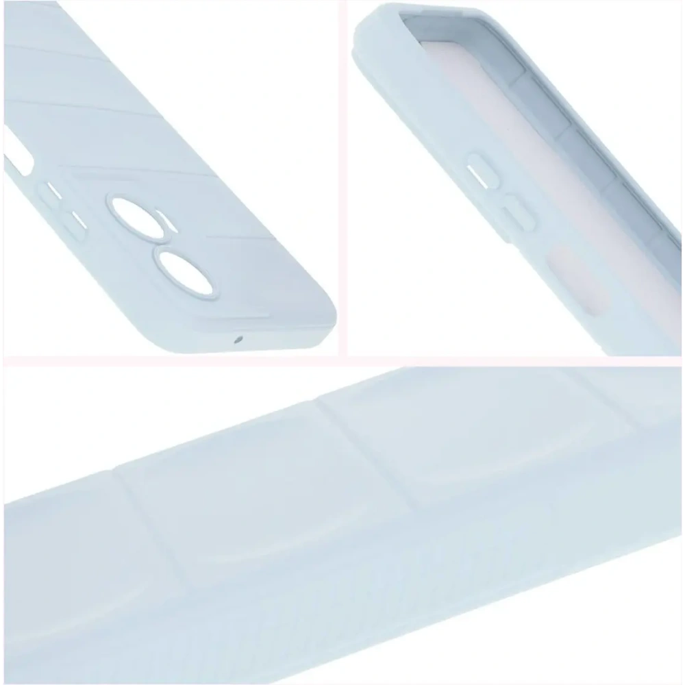 Pancerne etui Bizon Case Tur do Motorola Moto G35 5G jasnoniebieskie