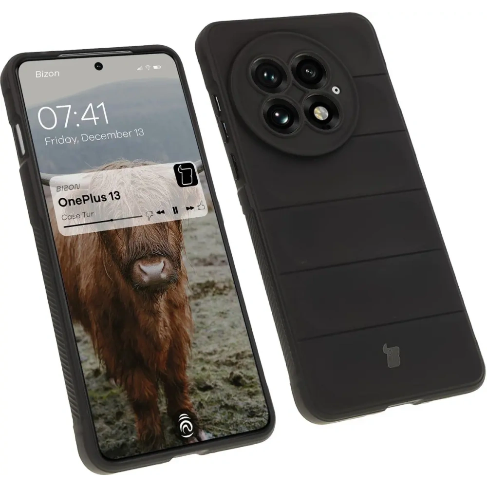 Pancerne etui Bizon Case Tur do OnePlus 13 czarne
